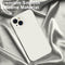 Lunso - Geschikt voor iPhone 15+ / 15 Plus - Hoesje Flexibel silicone Backcover - Beige