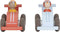 Little Dutch LD2526 - Pullback Raceauto's - 2 stuks (set van 2)