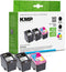 KMP 1719,4055 - Inktcartridges - Multi-verpakking - Zwart Cyaan Magenta Geel (3 stuks)
