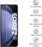 Selencia Samsung Galaxy Z Fold 5 - Gehard Glas Screenprotector - 9H krasbestendig