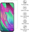 Selencia Galaxy A40 - Gehard Glas Screenprotector - 9H krasbestendig