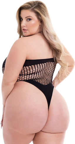 Gympak Baci Lingerie Zwart Queen size