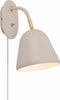 Nordlux Fleur 15 - Wandlamp E14 - Verstelbare lichtkop - Beige