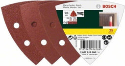 Bosch 2 607 019 500 - Schuurpapierset Delta - Korrel 240 120 80 (set van 3)