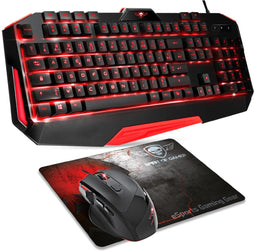 Spirit of Gamer Pro MK3 - Toetsenbord - FullSize Membraan Draad USB 2.0 Azerty
