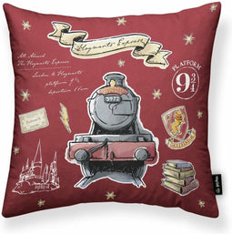Kussenhoes Harry Potter Hogwarts Express Bordeaux 50 x 50 cm