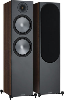 Monitor Audio Bronze 500 - Zuilspeaker - 200W RMS - Bruin (2 stuks)
