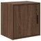 vidaXL - Garagewandkast - bewerkt - hout - bruin - eiken