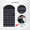Aerend - Sieraden organizer - Dubbelzijdige hangende en doorzichtige Juwelenstandaard - Opbergaccessoires - Opbergtas boven de deur in zwart - Voor kettingen, oorbellen, zonnebrillen, ringen, Make-up