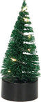 Kerstboom Glitter Led, 10cm