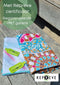 SooBluu - Sneldrogende handdoek XL reishanddoek strandlaken voor dames - Duurzaam gemaakt van gerecycled plastic rPET tot Microvezel Strandhanddoek - TURTLE - dun lichtgewicht en compact - 100x190