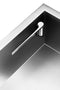 Happy sinks by Magisso - Rechte Vaatdoekhouder - Magnetisch - RVS