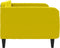 vidaXL - Slaapbank - 90x200 - cm - fluweel - geel