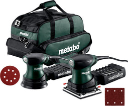 Metabo FSR 200 Intec - Vlakschuurmachine & FSX 200 Intec - Excenterschuurmachine met stofafzuiging - 125 mm