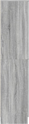 vidaXL - Hoge - Kast - Grijs - Sonoma - 35x39x168 - cm - Gelaagd - Hout