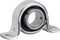 HTB SBPP 202 Staand lager Plaatstaal Boordiameter 15 mm Gatafstand 68 mm