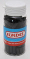 Kabelhoedje Elvedes Ø5,0mm PVC - zwart (150 stuks)