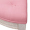 vidaXL - Bankje - 110,5x45x49 - cm - fluweel - roze