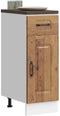 vidaXL - Keuken - onderkast - Kalmar - bewerkt - hout - oud - houtkleurig