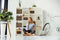 Chalkboard wooden crate