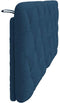 vidaXL - Hoofdbordkussen - 140 - cm - stof - blauw