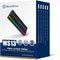 Silverstone MS13 - Externe behuizing - M.2 (PCI-e 3.0 x4 + SATA) - USB 3.2 type-C - Zwart