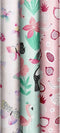 Inpakpapier Stewo Tropical girls 200x70cm assorti - 36 stuks