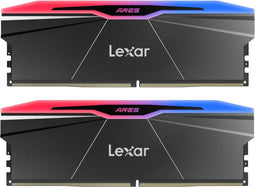 Lexar Ares RGB (2023) - DDR5 Werkgeheugen - 32GB 6000MHz CAS28 - Zwart (2 stuks)