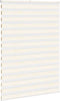 vidaXL - Zebra - rolgordijn - 160x200 - cm - stofbreedte - 155,9 - cm - marmerbeige