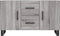 vidaXL - Dressoir - 100x36x60 - cm - bewerkt - hout - grijs - sonoma - eikenkleurig
