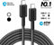 Anker 322 - USB-C Kabel 60W - Snelladen en Dataoverdracht - Zwart