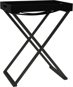 vidaXL - Klaptafel - 48x34x61 - cm - MDF - zwart
