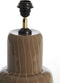 Light & Living Tafellamp Kamadu - 45cm - Bruin - excl. kap