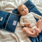 KipKep Napper Combi-set - Verschoonset met matje en luieretui - Wasbaar - Denim Blue