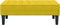 vidaXL - Ligzetel - Geel - 113x57x39 - cm - Velours