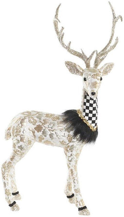 Kerstversiering DKD Home Decor Polyester Rendier (35 x 18 x 55 cm)