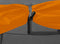 vidaXL - Iglotent - 8-persoons - 650x240x190 - cm - grijs - en - oranje