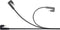 Renkforce RF-4609276 - USB-kabel USB 2.0 USB-C naar USB-A 1.00 m - U-vorm - Zwart