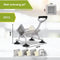 HI NATURE™ Frietsnijders - Professionele Frietsnijder - 4 RVS Messen - Zilver