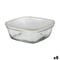Vierkante Lunchtrommel met Deksel Duralex FreshBox 1,15 L 17 x 17 x 7 cm (8 Stuks)