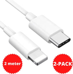 USB C Kabel - 2-Pack - 2 Meter