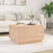 vidaXL - Salontafel - 60x50x35 - cm - massief - grenenhout