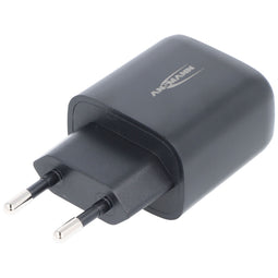 Ansmann HC218PD - USB Charger - 20W 1x USB-A 1x USB-C - zwart