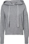 Noisy May Nmship L/s Hoodie Knit Bg - Dames Hoodie met capuchon - Grijs - Maat S