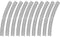 N Minitrix rails 14920 Gebogen rails 30 ° 295.4 mm 10 stuk(s)