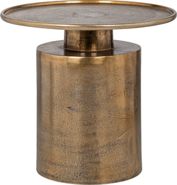 Richmond Bijzettafel Griffin 50Ø goud (Brushed Gold)
