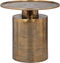 Richmond Bijzettafel Griffin 50Ø goud (Brushed Gold)