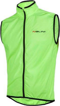 Nalini ARIETTA - Heren Windvest - Windstopper Mouwloos - Geel - XXXL