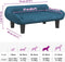 vidaXL - Hondenmand - 70x40x24 - cm - fluweel - blauw