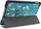 imoshion Tablet Hoes - Geschikt voor iPad Mini 5 (2019) / Mini 4 (2015) (2015) - Design Trifold Bookcase - Green Plant